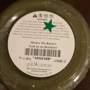 Gold Canyon Accents - New gold canyon what’s his name candle Gold Canyon Accents - New gold canyon what’s his name candle